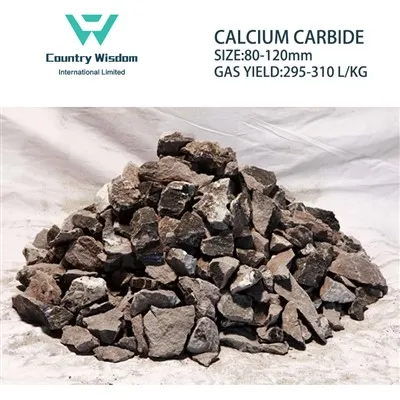 Carboneto de cálcio Cac2 80-120mm para corte e soldagem de material metálico