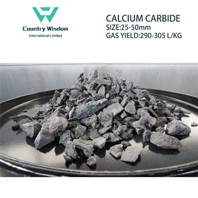 Pedra de carboneto de cálcio para fornecedores de gás acetileno de categoria 25-50mm 295L/Kg da indústria química